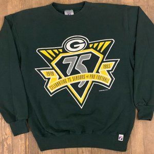 Vintage Packers Crewneck 75 years (1993)